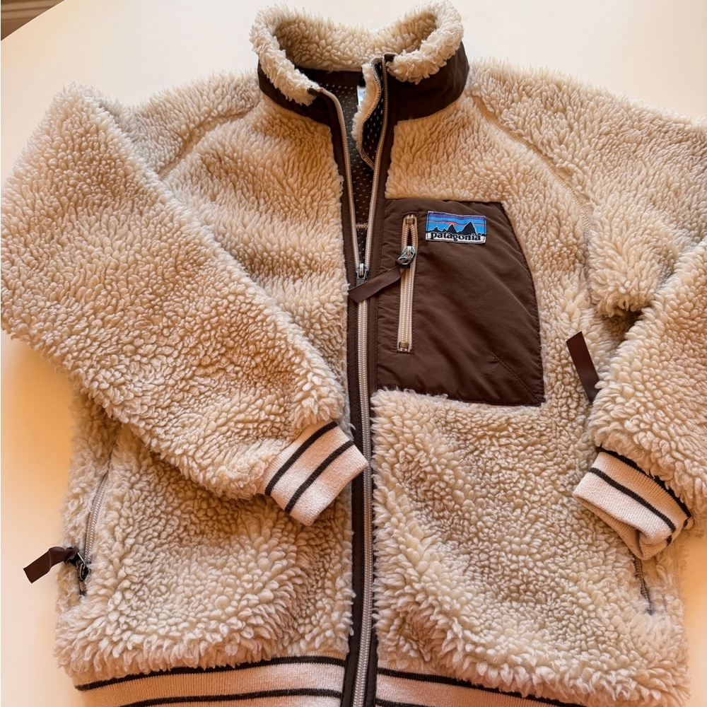 Patagonia Kids' Brown Fleece Jacket